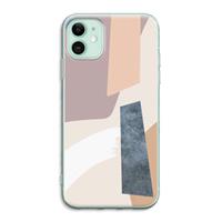 CaseCompany Luca: iPhone 11 Transparant Hoesje