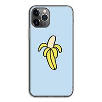 CaseCompany Banana: iPhone 11 Pro Transparant Hoesje