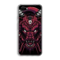 CaseCompany Hell Hound and Serpents: Google Pixel 3a Transparant Hoesje