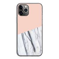 CaseCompany A touch of peach: iPhone 11 Pro Transparant Hoesje