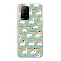 CaseCompany Pelican: Oppo A95 5G Transparant Hoesje