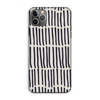 CaseCompany Moroccan stripes: iPhone 11 Pro Max Tough Case