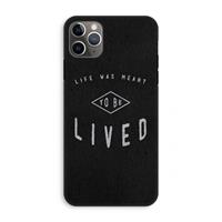 CaseCompany To be lived: iPhone 11 Pro Max Tough Case