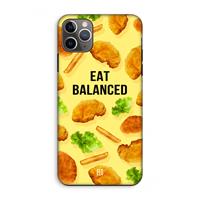 CaseCompany Eat Balanced: iPhone 11 Pro Max Tough Case