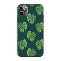 CaseCompany Monstera leaves: iPhone 11 Pro Max Tough Case