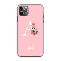 CaseCompany Pink Bouquet: iPhone 11 Pro Max Tough Case