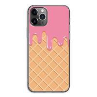 CaseCompany Ice cream: iPhone 11 Pro Transparant Hoesje