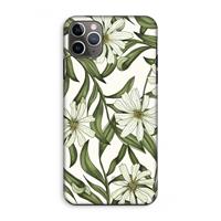 CaseCompany Wit bloemenpatroon: iPhone 11 Pro Max Tough Case