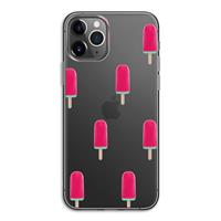 CaseCompany Waterijsje: iPhone 11 Pro Transparant Hoesje