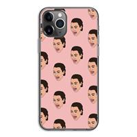CaseCompany Ugly Cry Call: iPhone 11 Pro Transparant Hoesje