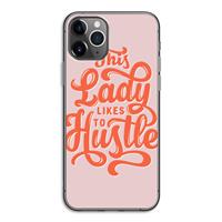 CaseCompany Hustle Lady: iPhone 11 Pro Transparant Hoesje