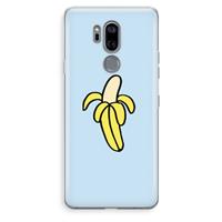 CaseCompany Banana: LG G7 Thinq Transparant Hoesje