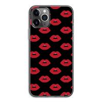 CaseCompany Lips: iPhone 11 Pro Transparant Hoesje