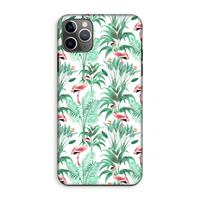 CaseCompany Flamingo bladeren: iPhone 11 Pro Max Tough Case