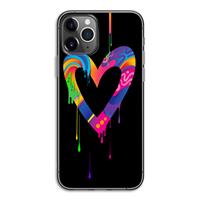 CaseCompany Melts My Heart: iPhone 11 Pro Transparant Hoesje