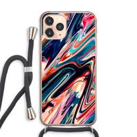 CaseCompany Quantum Being: iPhone 11 Pro Max Transparant Hoesje met koord