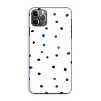 CaseCompany Blauwe stippen: iPhone 11 Pro Max Tough Case