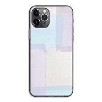 CaseCompany Square pastel: iPhone 11 Pro Transparant Hoesje