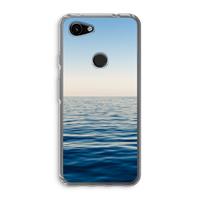 CaseCompany Water horizon: Google Pixel 3a Transparant Hoesje