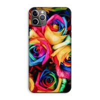 CaseCompany Neon bloemen: iPhone 11 Pro Max Tough Case