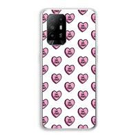 CaseCompany GIRL POWER: Oppo A94 5G Transparant Hoesje