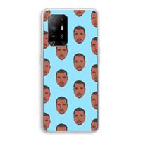 CaseCompany Kanye Call Me℃: Oppo A94 5G Transparant Hoesje