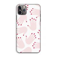 CaseCompany Hands pink: iPhone 11 Pro Max Tough Case