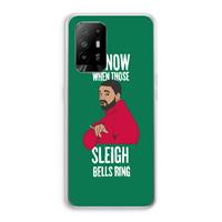 CaseCompany Sleigh Bells Ring: Oppo A94 5G Transparant Hoesje