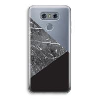 CaseCompany Combinatie marmer: LG G6 Transparant Hoesje