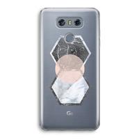 CaseCompany Creatieve toets: LG G6 Transparant Hoesje