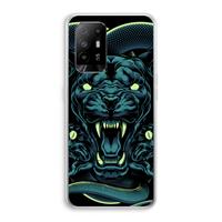 CaseCompany Cougar and Vipers: Oppo A94 5G Transparant Hoesje