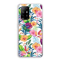 CaseCompany Tropisch 2: Oppo A94 5G Transparant Hoesje