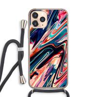 CaseCompany Quantum Being: iPhone 11 Pro Transparant Hoesje met koord