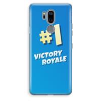 CaseCompany Victory Royale: LG G7 Thinq Transparant Hoesje