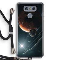 CaseCompany Mars Renaissance: LG G6 Transparant Hoesje met koord