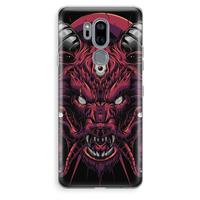 CaseCompany Hell Hound and Serpents: LG G7 Thinq Transparant Hoesje