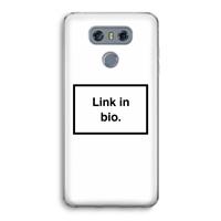 CaseCompany Link in bio: LG G6 Transparant Hoesje