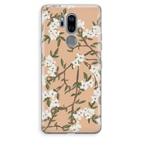 CaseCompany Blossoming spring: LG G7 Thinq Transparant Hoesje