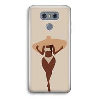CaseCompany Let's get salty: LG G6 Transparant Hoesje
