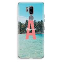 CaseCompany Pacific Dream: LG G7 Thinq Transparant Hoesje
