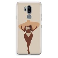 CaseCompany Let's get salty: LG G7 Thinq Transparant Hoesje