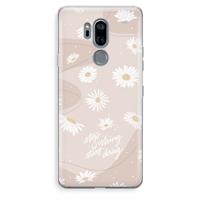 CaseCompany Daydreaming becomes reality: LG G7 Thinq Transparant Hoesje