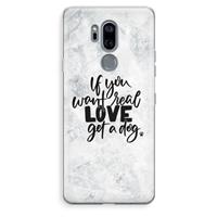 CaseCompany Partner in crime: LG G7 Thinq Transparant Hoesje