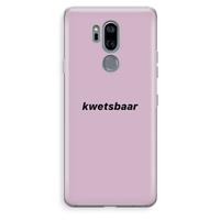 CaseCompany kwetsbaar: LG G7 Thinq Transparant Hoesje