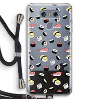 CaseCompany Sushi time: LG G6 Transparant Hoesje met koord