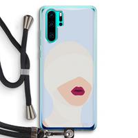 CaseCompany Incognito: Huawei P30 Pro Transparant Hoesje met koord