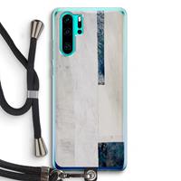 CaseCompany Meet you there: Huawei P30 Pro Transparant Hoesje met koord