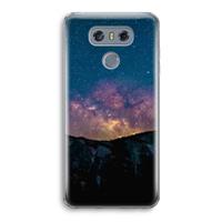 CaseCompany Travel to space: LG G6 Transparant Hoesje