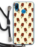 CaseCompany Yummy: Huawei P20 Lite Transparant Hoesje met koord