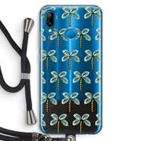 CaseCompany Paradise: Huawei P20 Lite Transparant Hoesje met koord